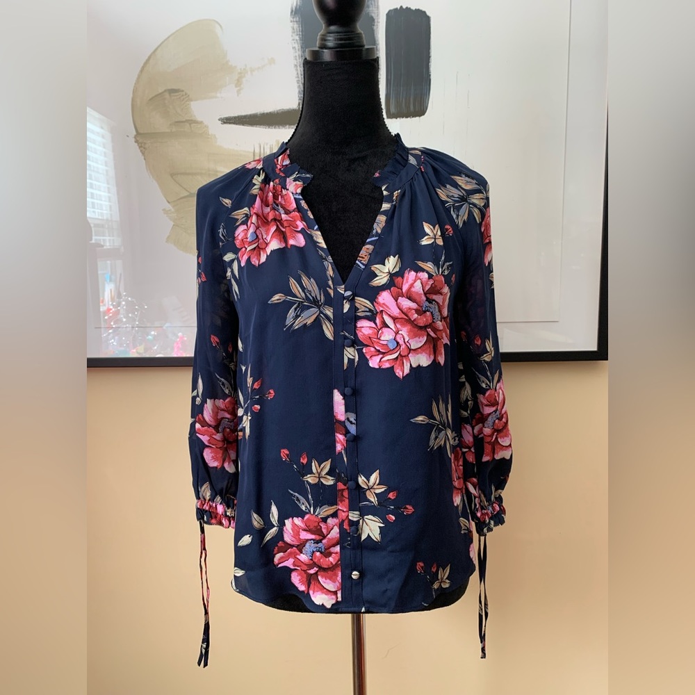 JORE Floral Blouse WMNS Sz S